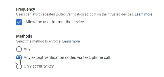 Set method of verification