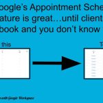 Solving Common Appointment Schedule issues